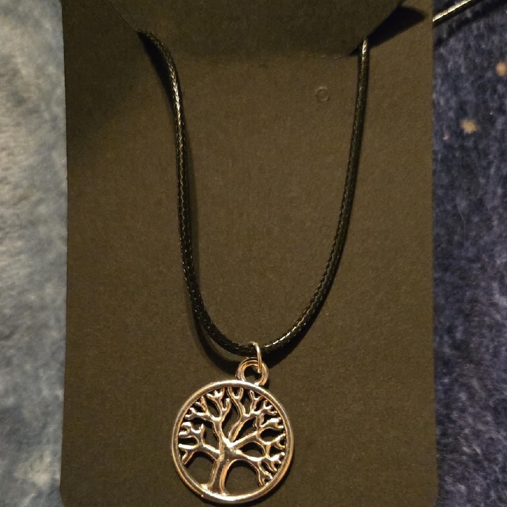 Silver Tree of Life Pendant Necklace